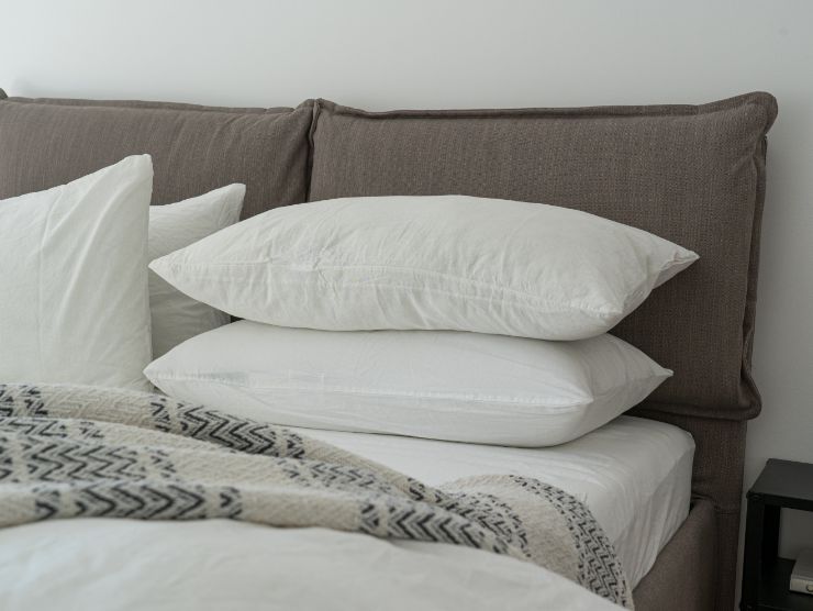 cuscini sul letto